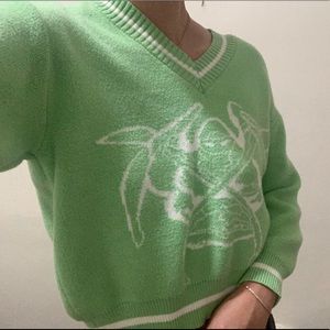 Heaven Can Wait Reaper Sweater - Green